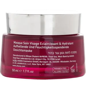 Mineral Mud Brightening & Hydrating Facial Treatment Mask