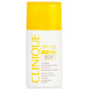 Mineral Sunscreen Fluid For Face SPF 50 - Sensitive Skin Formula