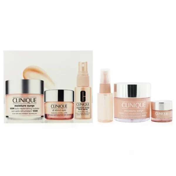 Moisture Surge Set: Moisture Surge 100H 125ml+ All About Eyes 15ml+ Moisture Surge Face Spray Thirsty Skin Relief 30ml