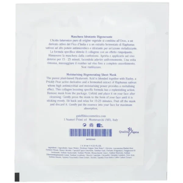 N.41 Moisturising Regenerating Sheet Mask