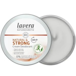 Natural & Strong Cream Deodorant - With Organic Ginseng