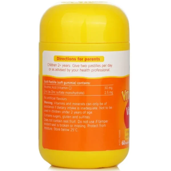 Nature's Way - Kids Smart Vita Gummies Vitamin C & Zinc 60 Pastilles (parallel import)