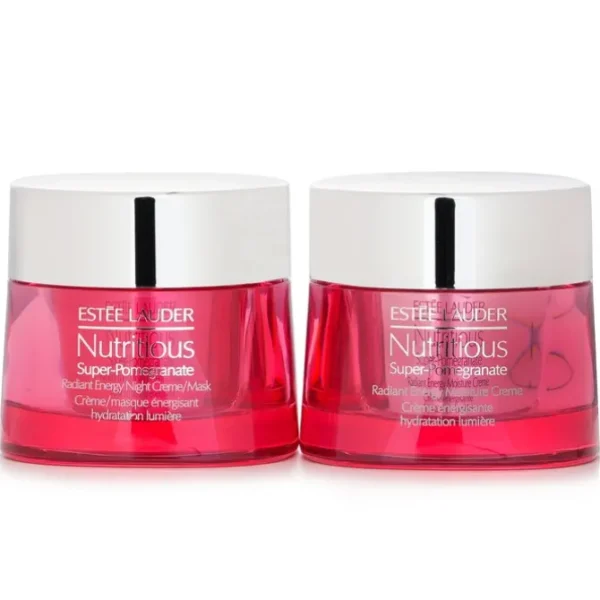 Nutritious Super-Pomegranate Day & Night Radiance Set: Moisture Creme 50ml+ Night Creme/Mask 50ml