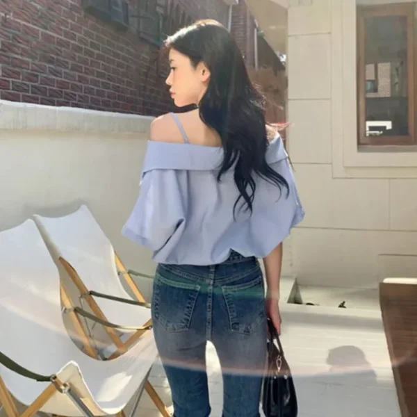 Off-shoulder Shirt