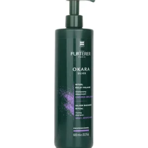 Okara Silver Silver Radiance Ritual Toning Shampoo - Gray, White Hair (Salon Product)