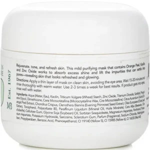 Orange Tonic Mask - For Combination/ Oily/ Sensitive Skin Types