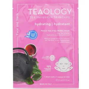 Peach Tea Hyaluronic Face & Neck Mask