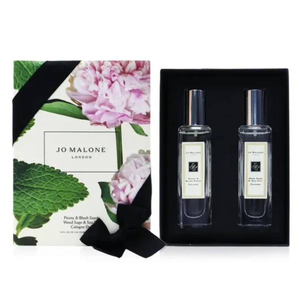 Peony & Blush Suede And Wood Sage & Sea Salt Cologne Duo Set