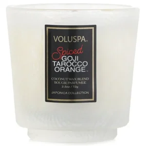 Petite Pedestal Candle - Spiced Goji Tarocco Orange