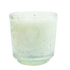 Petite Pedestal Candle - White Cypress