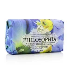 Philosophia Natural Soap - Collagen - Blue Azalea, Ambrosia Nectar & Starfruit With Vegetal Collagen & Ginseng