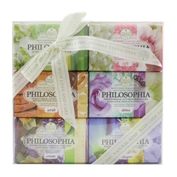 Philosophia The Collection Soap Set: (Lift + Breeze + Detox + Scrub + Collagen + Cream)