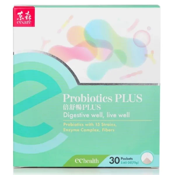 Probiotics PLUS - Digestive Well - Probiotics with 15 Strains, Enzyme Complex, Fibers