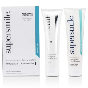 Professional Whitening System: Toothpaste 119g/4.2oz + Accelerator 102g/3.6oz