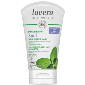 Pure Beauty 3 In 1 Wash, Scrub, Mask - For Blemished & Combination Skin