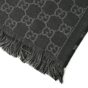 Reversible Arlisse GG Guccissima Scarf/Muffler 544619 Black