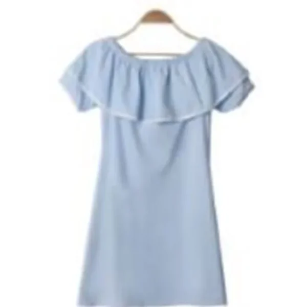Ruffle Off-Shoulder Dress