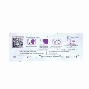 Saliva Rapid Blood Glucose Test Strips (7 individually packed per box) EH001