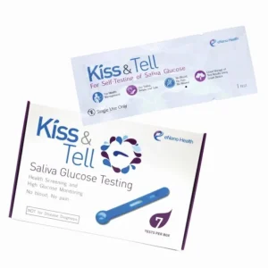 Saliva Rapid Blood Glucose Test Strips (7 individually packed per box) EH001