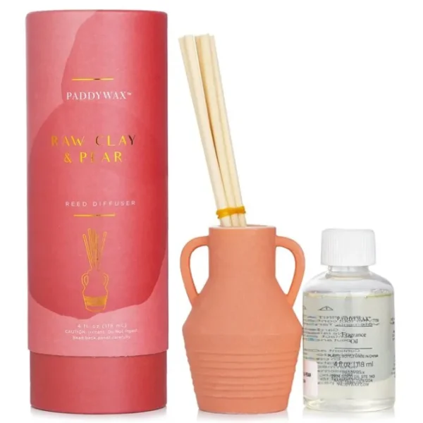 Santorini Reed Diffuser - Raw Clay & Pear