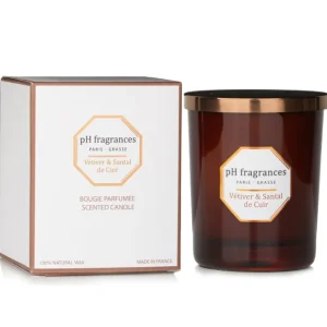 Scented Candle - Vetiver & Santal De Cuir