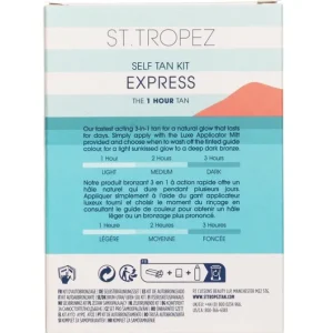 Self Tan Express Mini Kit: Tinted Tanning Mousse 50ml + Application Mitt