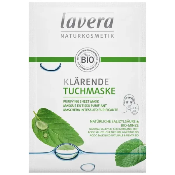 Sheet Mask - Purifying (With Natural Salicylic Acid & Organic Mint)