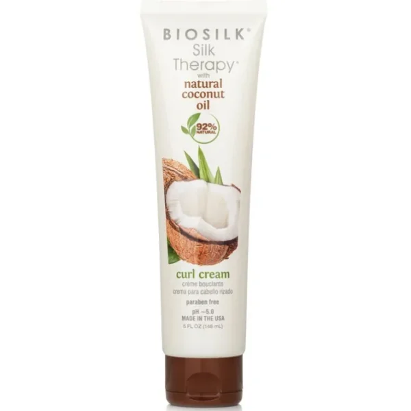 Silk Therapy with Coconut Oil Curl Cream