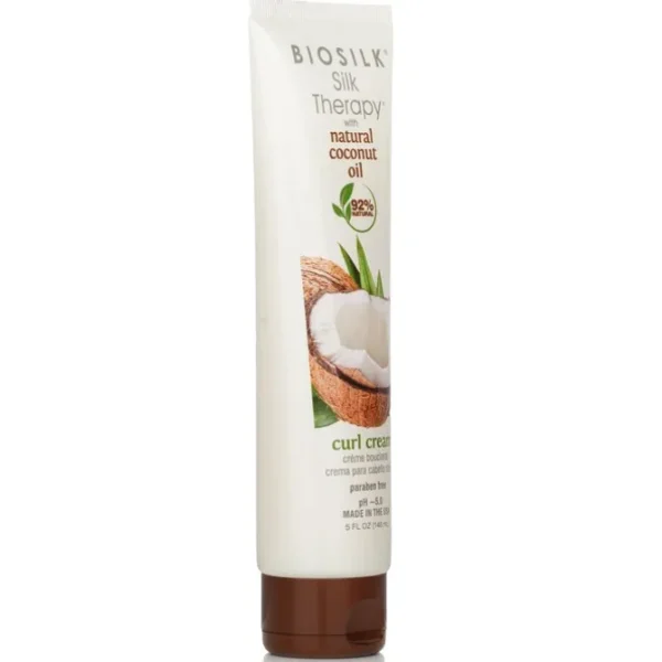 Silk Therapy with Coconut Oil Curl Cream