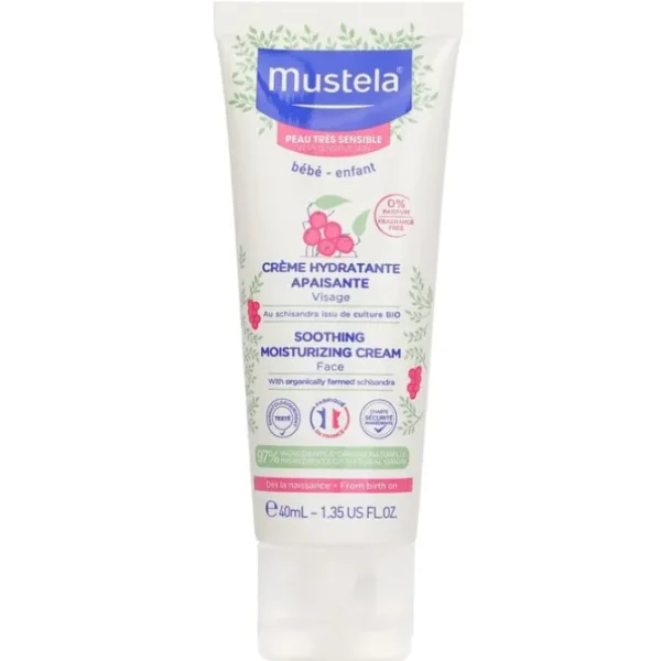 Soothing Moisturizing Cream For Face - For Very Sensitive Skin