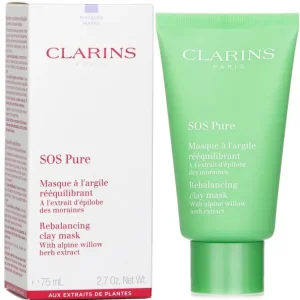 SOS Pure Rebalancing Clay Mask with Alpine Willow - Combination to Oily Skin