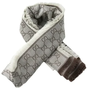 Square Scarf 281942 Beige/L. Brown