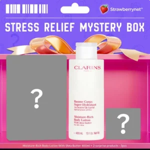 [Stress Relief Mystery Box] Moisture-Rich Body Lotion With Shea Butter 400ml + 2 surprise products - 3pcs