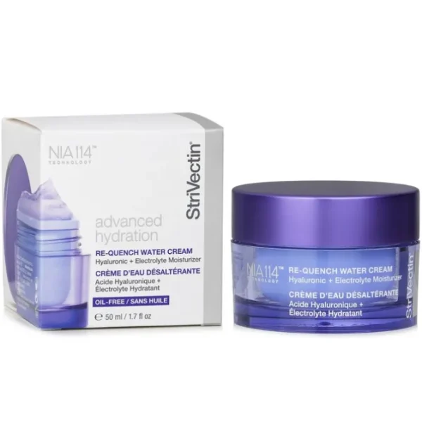 StriVectin - Advanced Hydration Re-Quench Water Cream - Hyaluronic + Electrolyte Moisturizer (Oil-Free)