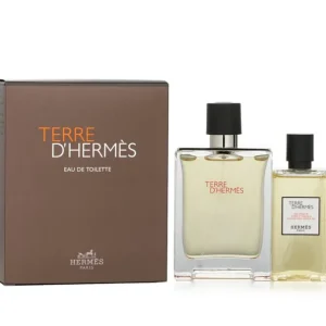 Terre D'Hermes Coffret: Eau De Toilette Spray 100ml/3.3oz + Hair And Body Shower Gel 80ml/2.7oz