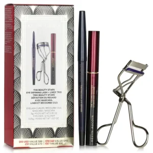 The Beauty Stars: Eye Defining Lash + Liner Trio: 1x Eyelash Curler + 1x Mascara + 1x Eyeliner