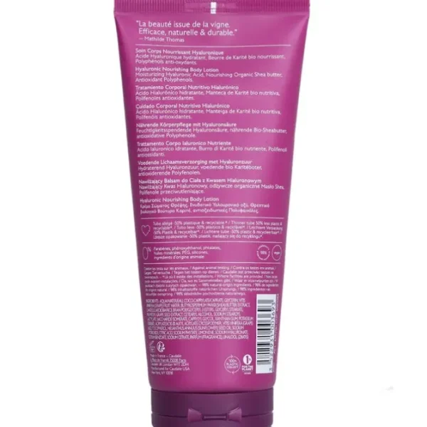 The Des Vignes Hyaluronic Nourishing Body Lotion