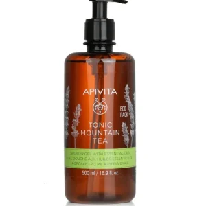 Tonic Mountain Tea Shower Gel With Essential Oils - Ecopack