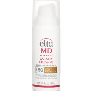 UV AOX Elements Tinted Mineral Face Sunscreen SPF 50