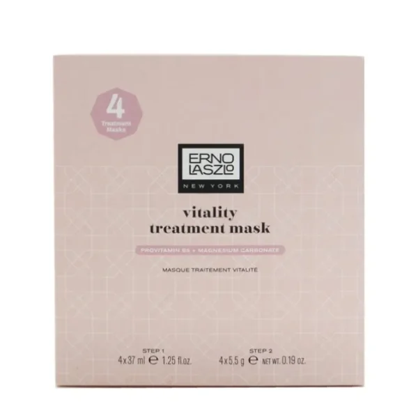 Vitality Treatment Mask (Step 1: 4x Liquid Activator 37ml/1.25oz, Step 2: 4x Triple Mineral Powder 5.5g/0.19oz)