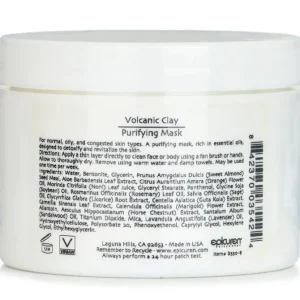 Volcanic Clay Purifying Mask - For Normal, Oily & Congested Skin Types