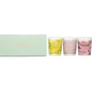 3 Votive Set: Sakura, Jasmine, Rose & Cranberry, Ginger Lily