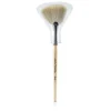 White Fan Brush