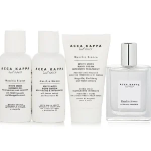 White Moss Gift Set: 1x Eau De Cologne Spray 50ml, 1x Shower Gel 100ml, 1x Body Lotion 100ml, 1x Hand Cream 75ml