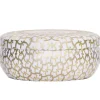 3 Wick Decorative Tin Candle - Suede Blanc