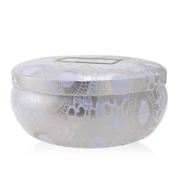 3 Wick Decorative Tin Candle - Mokara