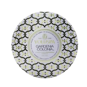 3 Wick Decorative Tin Candle - Gardenia Colonia