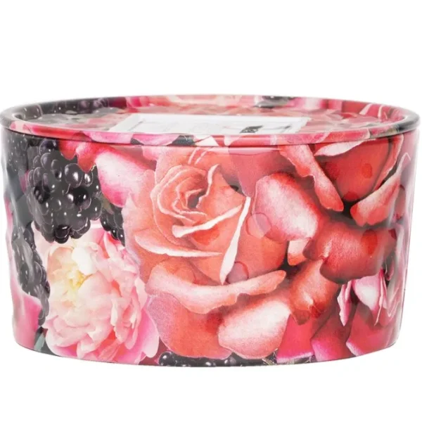 2 Wick Tin Candle - Blackberry Rose Oud